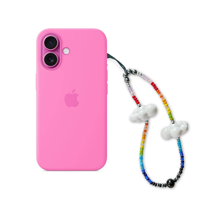 Rainbow Clouds Phone Strap