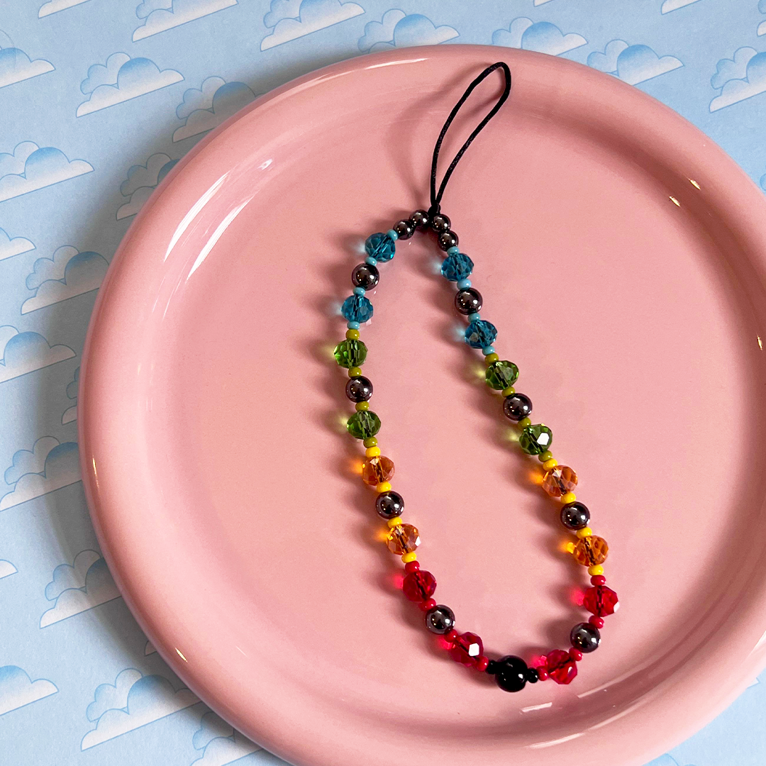 Rainbow Phone Strap