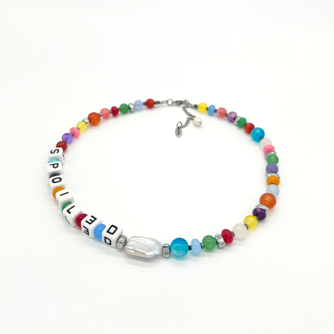 Collar Rainbow Dice